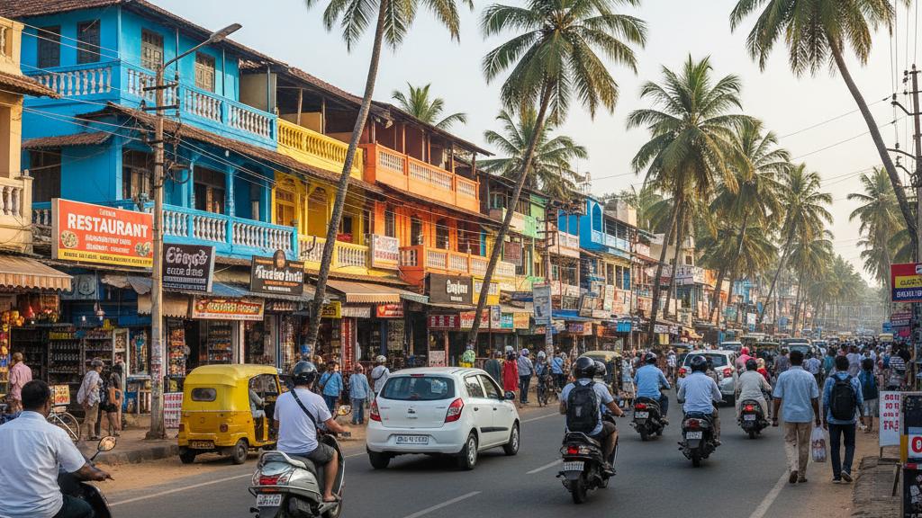Calangute (Goa), India