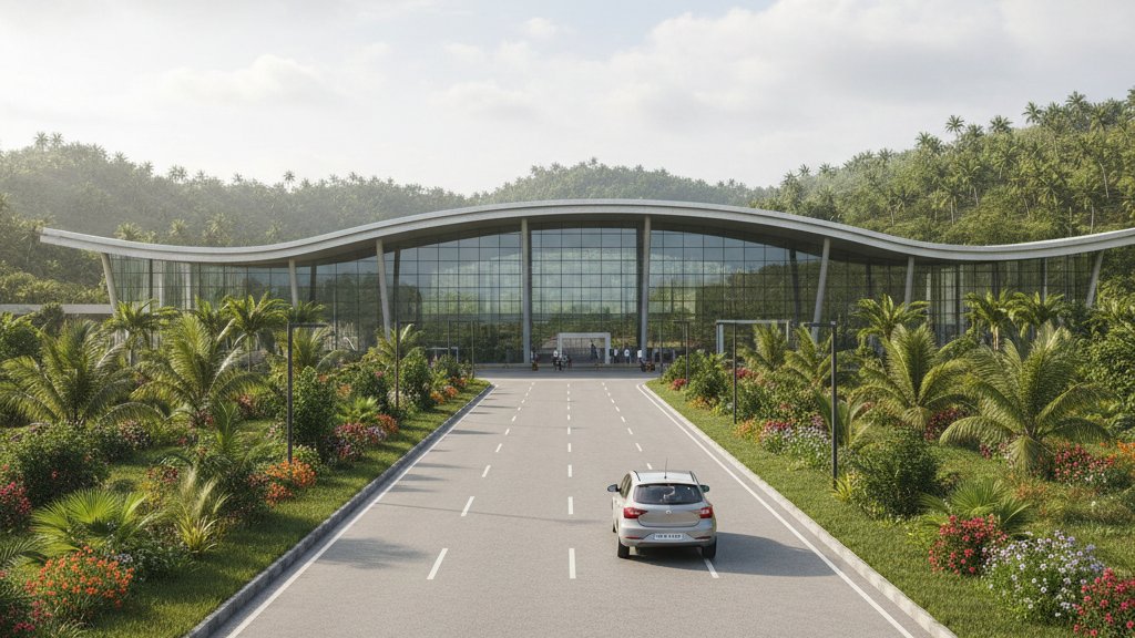 Goa Mopa Airport, India